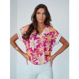 Emi felső pink-narancs