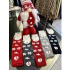 Karácsonyi térdzokni