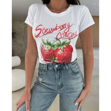 Strawbery  póló 
