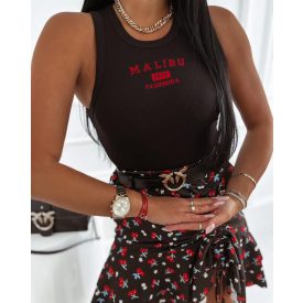 Ikon Malibu top fekete