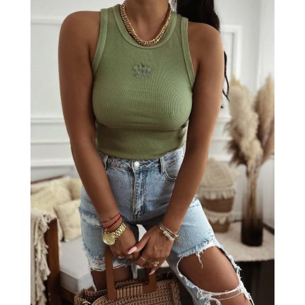 Ikon top king khaki