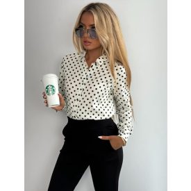 La Blanche Donna pöttyös ing