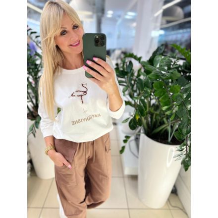 Megi new Diana felső fehér