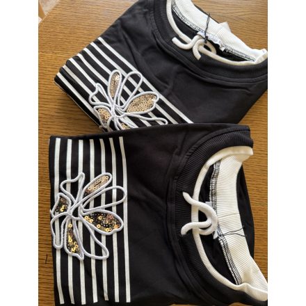 Megi new Raya felső fehér-fekete