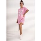 Love yourself tunika rózsaszín 