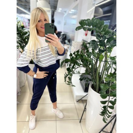 Megi Lana nadrág sötétkék