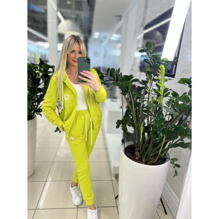 Megi 2026 Melania nadrág világoszöld