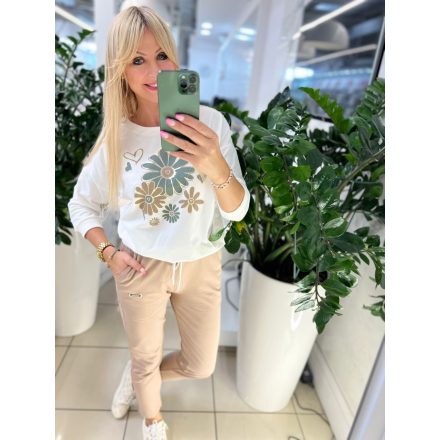 Megi new Solya nadrág világosbarna