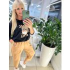 Megi new Cica nadrág mustár