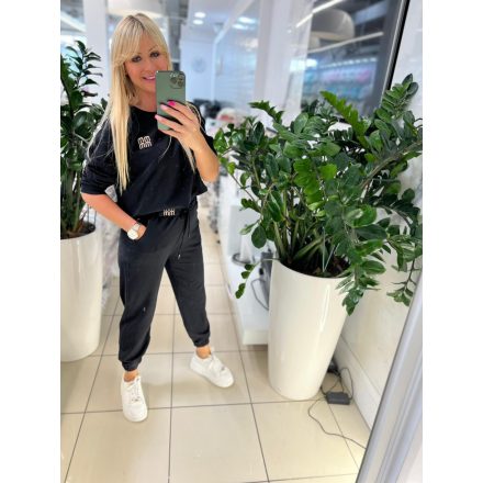 Megi new Miumiu nadrág fekete