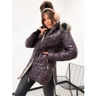 Viktória kabát csokibarna